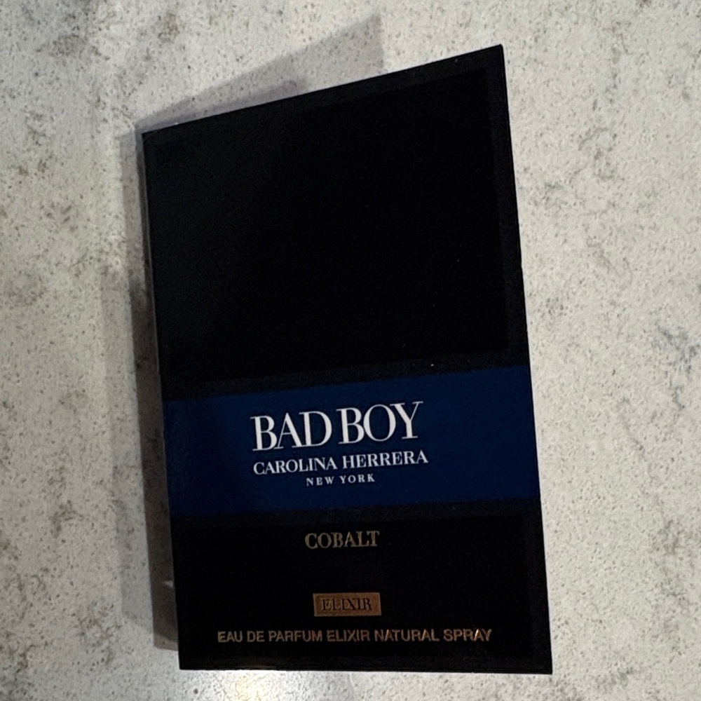 Carolina Herrera Bad Boy Cobalt Eau de Parfum sample